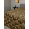 thumbnail image 2 of Western Down Alternative Comforter, White Horse Silhouettes Symbolic Animal in Western Culture Vintage Nature Art, Microfiber Quilt for All Season, 5 Sizes, Tan White, by Ambesonne, 2 of 3