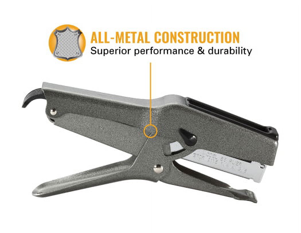 Bostitch B8 Heavy-Duty Plier Stapler, Gray photo 2