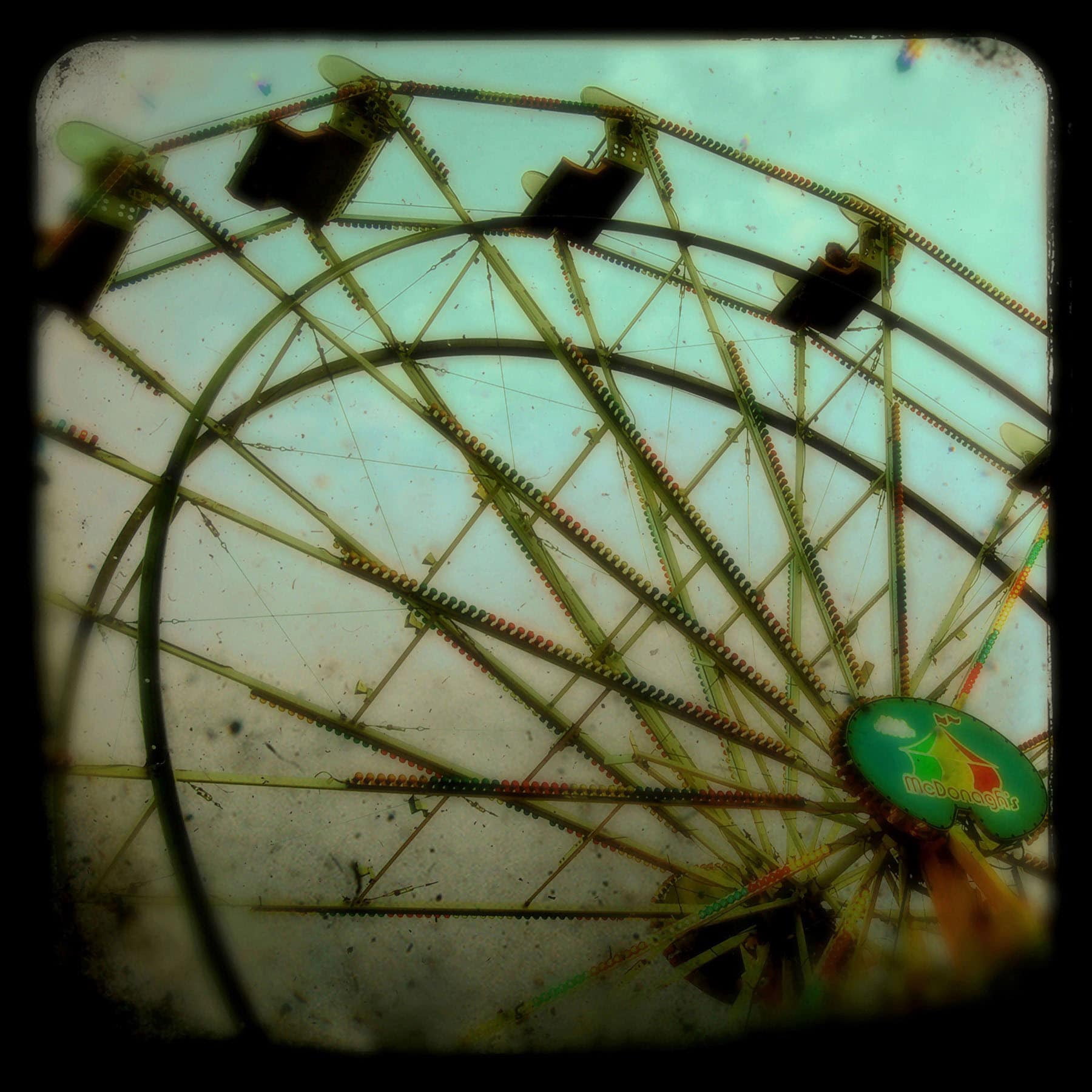 Marmont Hill "Ferris Wheel" Painting Print on Wrapped Canvas