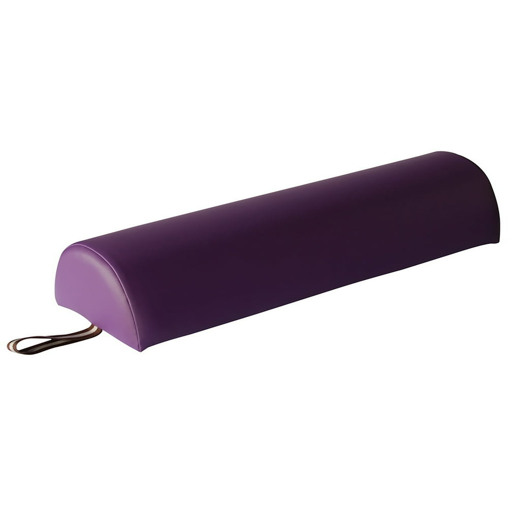 Master Massage Massage 9"x26" Semiround Massage Bolster Purple