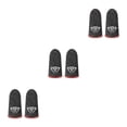 thumbnail image 1 of Methold 10 piezas Gaming Fingertip Sleeves Guantes a prueba de sudor A prueba de aceite Transpirable Anti-huella digital Cubiertas ultrafinas Type1 NO1, 1 of 6