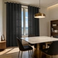 thumbnail image 6 of MMJ Lace Window Curtains Thickened Hollow Blackout Curtains for Living Room Bedroom Home Decor 55.1x63in, 6 of 6