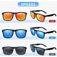 thumbnail image 2 of 6pz Lentes De Sol Deportivas Polarizadas Anti-uv Moda Hombre, 2 of 4