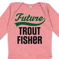thumbnail image 4 of Inktastic Fishing Future Trout Fisher Boys or Girls Long Sleeve Baby Bodysuit, 4 of 5