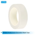 thumbnail image 3 of Uxcell Washi Tape 0.59 Inch x 10.93 Yards, 4 Rolls Self Adhesive Sticker Brown, 3 of 6