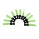 thumbnail image 5 of 20 Piezas / Paquete Deslizadores De Cremallera De Metal Kit De Reparación De Del Cable De De La Cabeza Correas Suministro Verde, 5 of 8