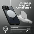 thumbnail image 4 of Magnetic for iPhone 13 Pro Max Case, [Compatible with MagSafe] [Full Camera Protection] Shockproof Protective Slim Translucent Matte Phone Case for iPhone 13 Pro Max 6.7'', Black, 4 of 14