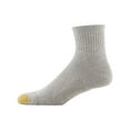 thumbnail image 3 of GOLDTOE Edition Mens Cushion Sole Quarter Socks, 6-Pack, 3 of 7