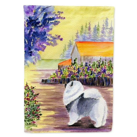 Caroline's Treasures SS8452-FLAG-PARENT Keeshond Flag, , multicolor