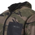 thumbnail image 3 of Mens Fleece Zipper Jacket Camo Sherpa Lining Hoodie Pocket HK80422MGreen M, 3 of 3