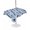 Gray Blue, variant on Outdoor Tablecloth with Umbrella Hole for Patio/Picnic/Party/Camping, Light Blue Coastal Waterproof Table Cloth Rectangle Table Cover Washable, Summer Beach Octopus Shark Ocean Starfish (60"x 120")