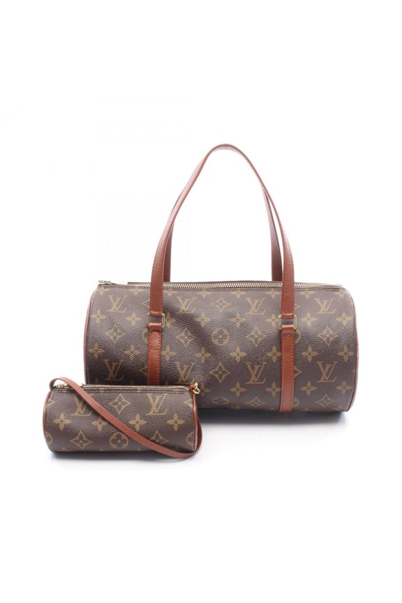 Pre-Owned Louis Vuitton Papillon 30 (older model) handbag, coated canvas and leather, Monogram...