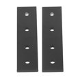 thumbnail image 4 of Flat Straight Brackets, 4 Hole Connecting Plate Easy To Install Large Load Capacity 2PCS  For Industrial Fastener 2020,3030,4040, 4 of 8