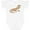 AA-White, variant on Cute Bearded Dragon Boys or Girls Baby Bodysuit