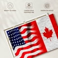 thumbnail image 6 of Elephant Stock Usa And Canadian Flag Wall Art - Flags Canvas Canvas - 45" x 30", 6 of 8