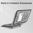 thumbnail image 4 of MOSISO Compatible with MacBook Air 13 inch Case 2026-2022 M5 M4 M3 M2 A3449 A3240 A3113 A2681, Composition Book Shockproof Hard Shell Cover with Fold Kickstand for MacBook Air 13.6 inch Case, 4 of 8