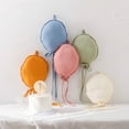 thumbnail image 2 of Fabric Balloon Wall Hanging Decoration Living Room Kids Bedroom Soft Cloth Balloon Ornament Pendant Newborn Baby Photo Prop, 2 of 7
