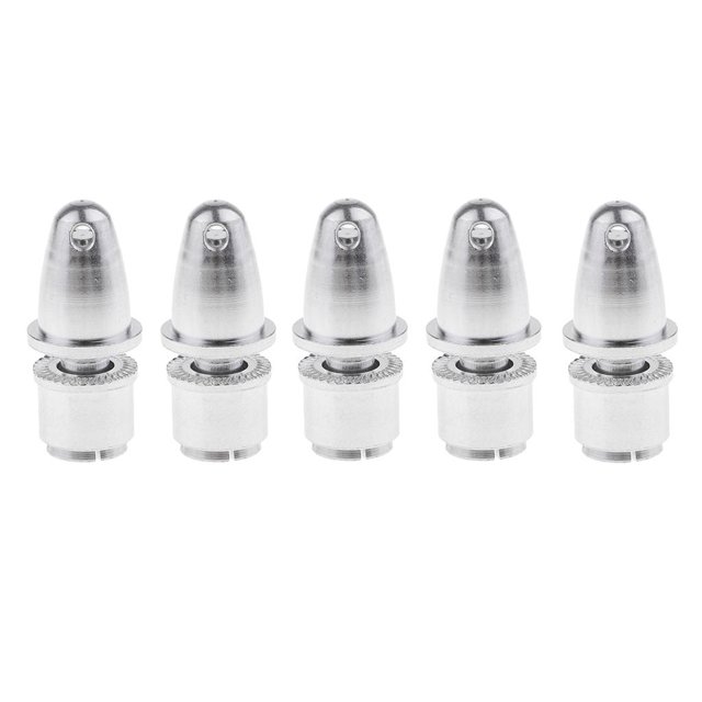 Adaptador de propulsor Titular Del Adaptador De La Hélice De La Bala De Aluminio De 5pcs 3-4mm Para El Motor Sin Escobillas Y UNA Magideal Adaptador de propulsor