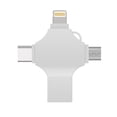 thumbnail image 1 of Unidad flash USB 4 en 1 con cruz de metal para teléfono móvil, adecuada para Apple, Huawei, tipo Android, unidad flash USB universal (32 GB) Rojo Verde Cocina, Decoración y Otros, 1 of 5