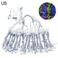 thumbnail image 2 of AMERTEER 3x3m Romantic Fancy 304 LED Curtain String Light Lamp Christmas Wedding Decor, 2 of 8
