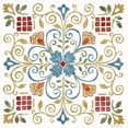 thumbnail image 3 of Grove, Beth 12x12 Black Modern Framed Museum Art Print Titled - Mediterranean Motif IV, 3 of 5