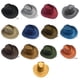thumbnail image 4 of Qarigey Gorras de vaquero Buena transpirabilidad Estilo occidental Sombrero Retro Caballero Juego de rol Suministros para disfraces Accesorios Sombreros café ligero, 4 of 6