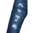 thumbnail image 4 of RAW X  Little Boy's RawX Rip and Repair Jeans, Dark Blue, 4, 4 of 6