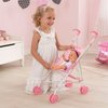 KidKraft Darling Doll Umbrella Stroller Pink