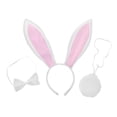 thumbnail image 2 of Venda del oído de conejo Colcomx para Cosplay Blanco, 2 of 8