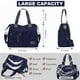 thumbnail image 4 of Bolso de mano para mujer,Bolso de hombro con múltiples bolsillos,Bolso de enfermera para el trabajo,Bolso cruzado grande,Bolso con asa superior de nailon de moda, 4 of 5