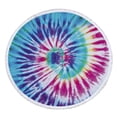 thumbnail image 2 of LSLJS Beach Towel Été Essentiels de Plage Beach Towel Rond Imprimé Beach Towel Châle en Microfibre Beach Towel Tapis de Plage, 2 of 5
