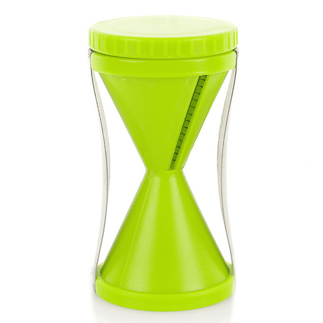 Cortador de verduras en espiral, 1 paquete, blanco, rebanador de verduras en espiral y fabricante de espagueti de calabacín Levamdar CPB-DE-LYY1386-1