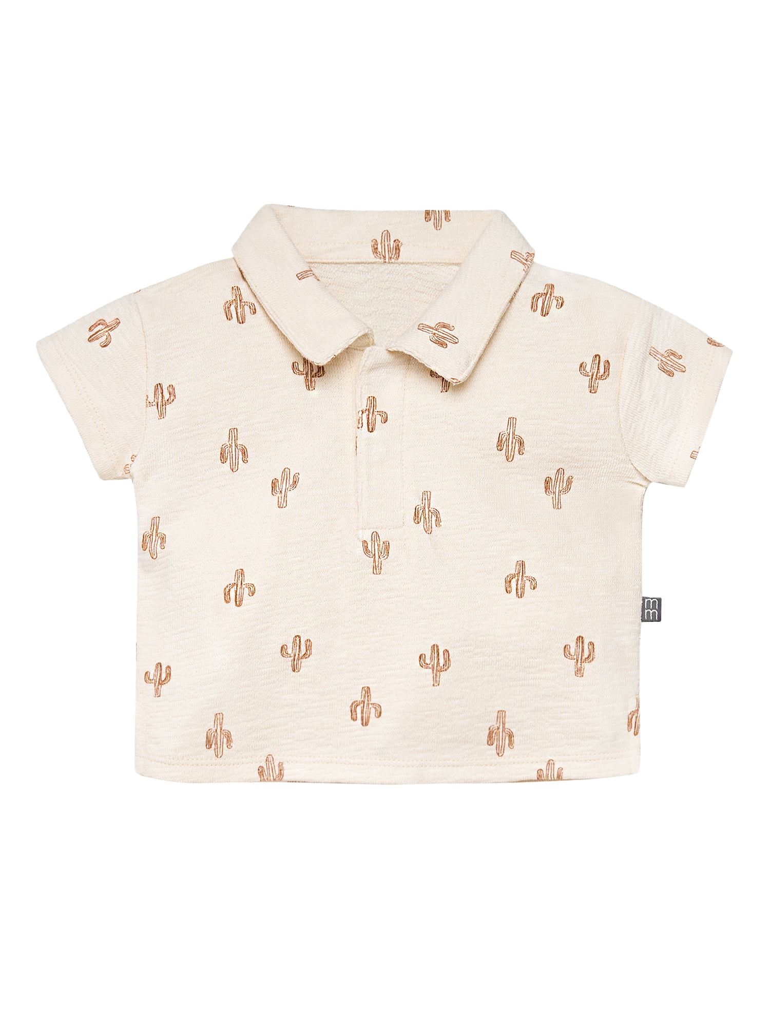 Modern Moments by Gerber Baby Boy Short Sleeve Shirt and Short Outfit Set, 2-Piece, Sizes 0/3 Months - 24 Months