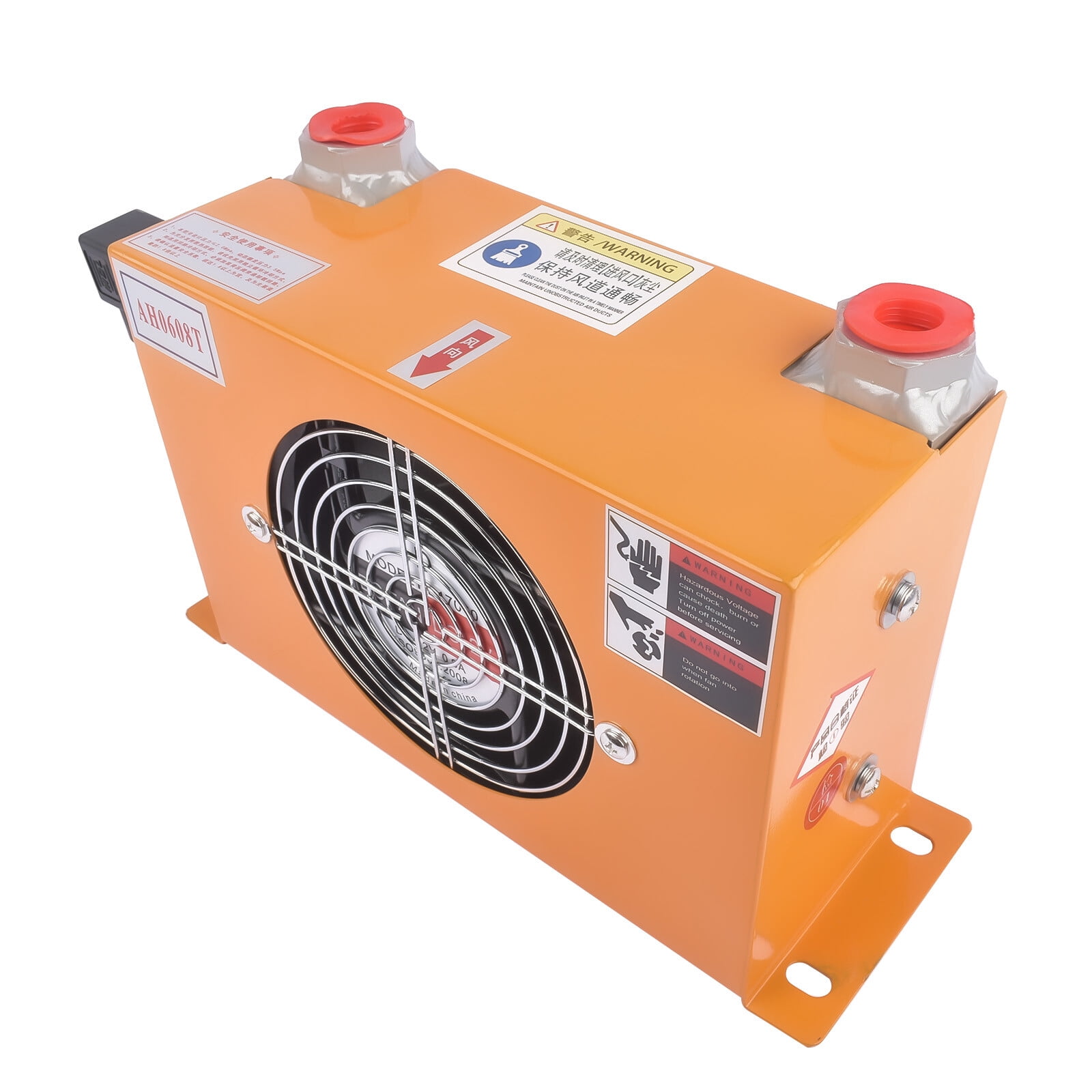 Hydraulic Oil Cooler AH0608T-CA Air-cooled Radiator for AGT Q12 H12 QH12 H15 etc