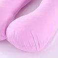 thumbnail image 2 of Funda de almohada de maternidad Funda de algodón tipo U para mujeres embarazadas (púrpura) Ehuebsd Libre de BPA, 2 of 6