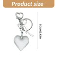 thumbnail image 5 of Osdhezcn Simple Crystal Heart Bowknot Keychain Pendant Keyring Ornament Key Holder, 5 of 12