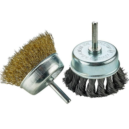 Katzco Hardened Steel Wire Wheels Brush