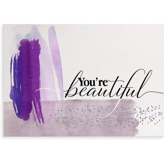 You're Beautiful Rustic Wood Wall Sign 8x12