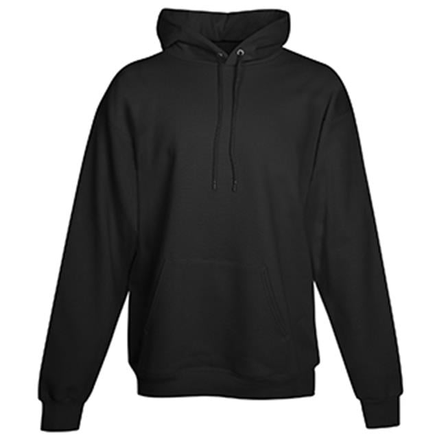 Hanes P170 Adult Comfortblend Ecosmart Pullover Hood Sweatshirt, Black ...