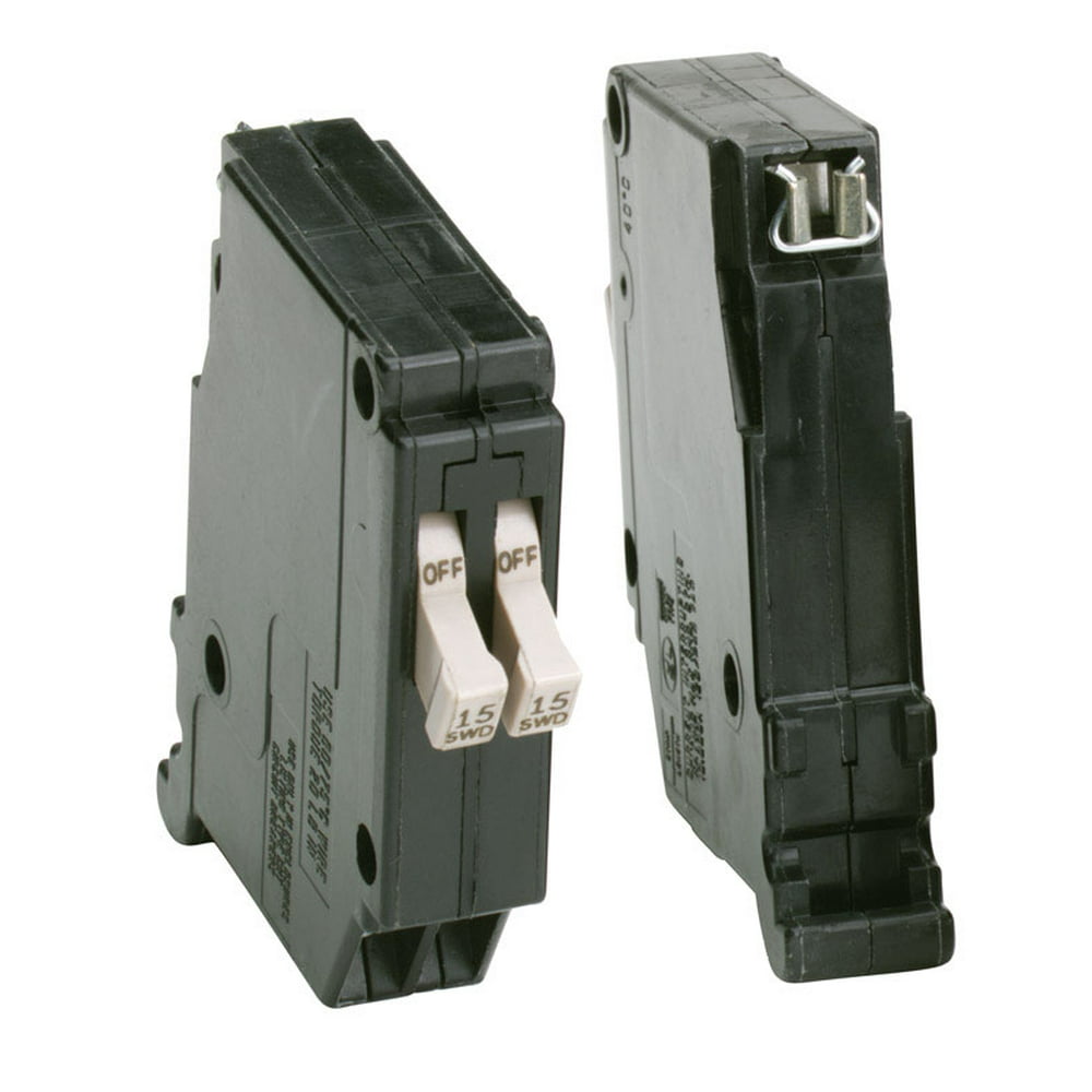 Eaton CutlerHammer 15/15 amps Tandem 2Pole Circuit Breaker