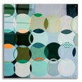 thumbnail image 1 of Epic Art 'Circles No. 2' by Naomi Taitz Duffy, Acrylic Glass Wall Art, 36"x36", 1 of 8
