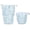 Blue Flowers, variant on Cute Standing Pencil Case Pen Holder, Pop Up Stand UP Bubble Tea Pen Organizer Kawaii Stationary for Christmas Holiday New Year Office