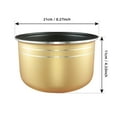 thumbnail image 2 of Zootealy 2L/3L/4L/5L Extra-Thick Aluminum Alloy Rice Cooker Liner Honeycomb Non-stick Pot Replacement Accessories Kitchen Food Rice Cooker Liner Gold, 2 of 8