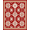 Red, Pattern 3, variant on ODIKA 2x3 Machine Washable Non-Slip Area Rug, Sunset Tropical Vacation Retreat Horizon Vista Serenity High Traffic Rug, Red, 718763