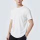 thumbnail image 5 of Camiseta Básica De Tops Sólidos Del Color Hombres Camisas Básicas De La De Blanco Yuyangstore La camiseta de los hombres de la moda, 5 of 8