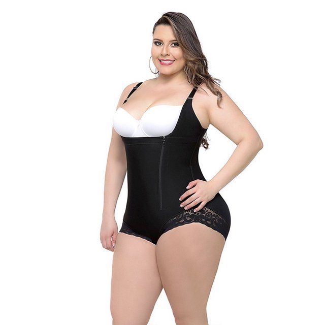 Faja Colombiana Dara Baby Body Modelador Mujeres Post Parto Operación Negro 3XL Dam0030_3