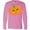 Azalea, variant on Inktastic Smiling Pumpkin, Halloween, Orange Pumpkin Long Sleeve T-Shirt