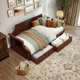 thumbnail image 5 of AFI Cambridge Wood Twin Size Daybed Frame with 2 Storage Drawers, Walnut, 5 of 16