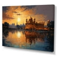 thumbnail image 2 of Designart "The Golden Temple of Hinduism II" Spiritual Canvas Print, 2 of 5