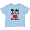 thumbnail image 3 of Inktastic Mimi and Pappy Love Me Gift Boys or Girls Baby T-Shirt, 3 of 5